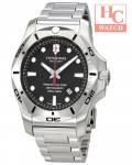 Victorinox Swiss Army I.N.O.X. 241781 Professional Diver Black Dial Men's Steel Watch
