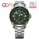 New Victorinox Swiss Army 242015 Journey 1884 Green Dial Automatic Gent's Watch