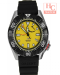 New Orient M-Force EL03005Y Diver Yellow Japan Sapphire Automatic Gent's Watch