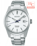 Seiko SPB165J1 PRESAGE Auto Sharp Edged Sapphire White Dial Silver Bracelet