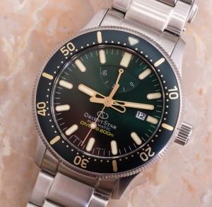 ORIENT STAR RE-AU0307E AU0307E MEN'S AUTOMATIC SPORTS DIVER 200M STAINLESS STEEL BRACELET WATCH