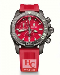 Victorinox V241422 Dive Master 500 Black Ice Chronograph Men