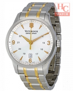 VICTORINOX 241477 Swiss Army Alliance Silver Dial Men's Watch