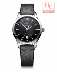 VICTORINOX 241754 Swiss Army Alliance Small Black Dial Ladies Watch