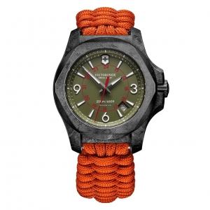 VICTORINOX 241800.1 Swiss Army I.N.O.X Limited Edition Carbon Fibre Orange Watch