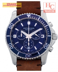 VICTORINOX 241865 Maverick Chronograph Quartz Blue Dial Men's Watch