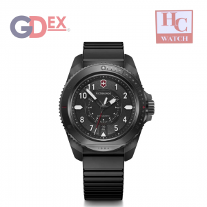 New Victorinox Swiss Army 241982 Journey 1884 Black Dial Quartz Gent's Watch