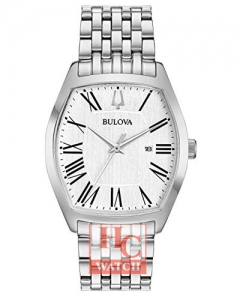 Bulova Classic Ambassador 96M145 Silver Dial Stainless Steel Ladies Watch