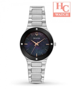 BULOVA 96R231 Millennia Black Mother of Pearl Dial Ladies Watch