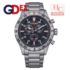 Citizen AT2520-89E Eco-Drive Black Chronograph Steel Men's Watch