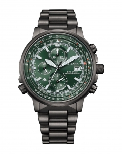 Citizen Promaster AT8304-57W 41mm Chronograph Perpetual Calendar Eco-Drive 200m Watch