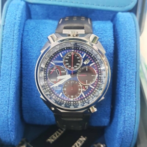 Citizen Promaster AV0088-01L Eco-Drive Tsuno Chrono Racer Blue Dial Limited 2500