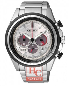 New Citizen CA4241-55A Chronograph White Dial Analog Men's Watch