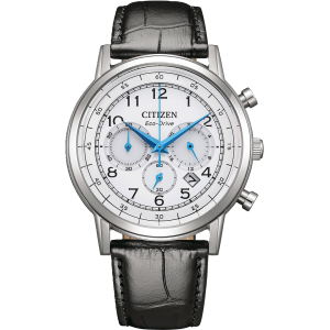 Citizen Eco-Drive CA4630-02A Chronograph White Dial Men's Watch