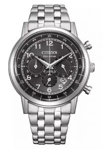 Citizen CA4630-53E Chrono Citizen Classic Black Dial Stainless Steel Eco-drive Men's Watch