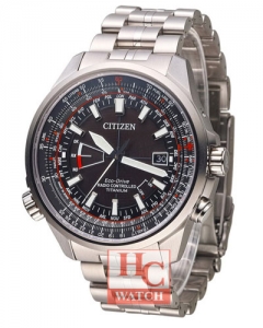 Citizen Eco-Drive  CB0141-55E Radio Controlled Perpetual Calendar World Time Men's Watch