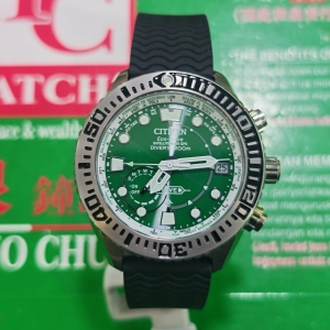 Citizen Promaster CC5001-00W Eco-Drive Satellite Wave GPS Divers 200M Super Titanium Case