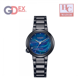 NEW CITIZEN L EM0915-86N BLUE DIAL ECO DRIVE STAINLESS STEEL LADIES WATCH