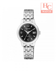 Citizen Eco Drive EW2230-56E Black Dial Stainless Steel Strap Ladies Watch