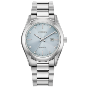Citizen EW2700-54L Sport Luxury Blue Dial Stainless Steel Bracelet Lady Watch