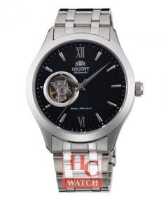 Orient Open Heart FAG03001B Automatic Leather Strap Men's Watch