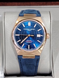 Frederique Constant FC-303N3NH4 Highlife Automatic COSC Certified Watch (Free Extra Strap)