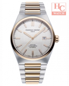 Frederique Constant FC-303V4NH2B Highlife Automatic COSC Silver Dial Gent's Watch