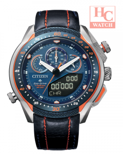 Citizen Promaster JW0149-10L Land Chronograph Analog-Digital Black Leather