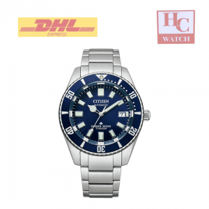 NEW CITIZEN PROMASTER NB6021-68L BLUE DIAL AUTOMATIC SUPER TITANIUM DIVER WATCH