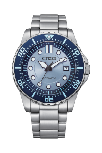 Citizen NJ0178-81M Beginning Blue Series Light Blue Dial Stainless Steel Band Automatic Men's Watch
