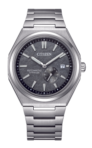 Citizen Zenshin NJ0180-80H 40.5mm Mineral Grey Super Titanium Mechanical Automatic 100m Watch