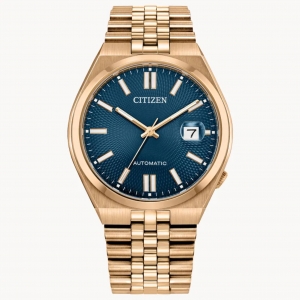 Citizen Tsuyosa 60 NK0023-57L Rose Gold 40mm Jubilee Watch