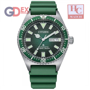 New Citizen Promaster NY0121-09X Marine Diver Green Dial Automatic Gent's Watch