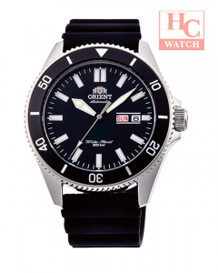 ORIENT RA-AA0010B BLACK SILICONE STRAP ANALOG MEN'S WATCH