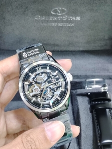 Orient Star RE-AZ0105N00B M34 F8 Skeleton Men Automatic 2 Straps Set Limited Edition Free Extra Strap