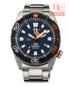 Orient M-Force "Bravo" SEL0A002D Power Reserve 45mm Automatic Diver Men's Watch