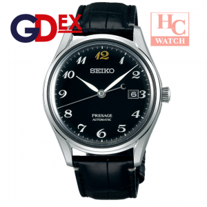 Seiko SJE081J1 PRESAGE "Urushi Maki-e" 26 Jewels Black Leather Strap