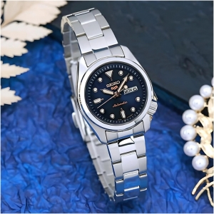 SEIKO 5 LADIES SRE003K1 BLUE DIAL AUTOMATIC WATCH