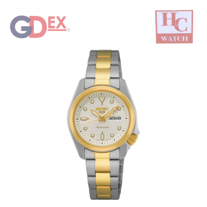 NEW SEIKO 5 SPORTS SRE004K1 TWO TONE AUTOMATIC LADIES WATCH