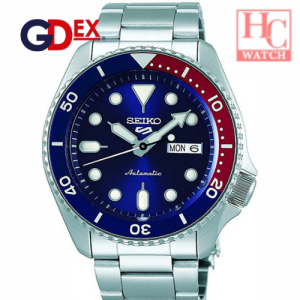 Seiko 5 Sports Superman SRPD53K1 Automatic Red & Blue Dial Unisex Watch