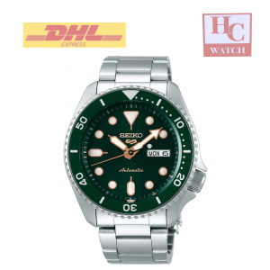 NEW SEIKO 5 SPORTS SRPD63K1 SUPERMAN GREEN DIAL AUTOMATIC GENT'S WATCH