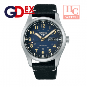 Seiko 5 Sports Superman SRPG39K1 Automatic Curved Hardlex Glass Leather Strap Men's Watch