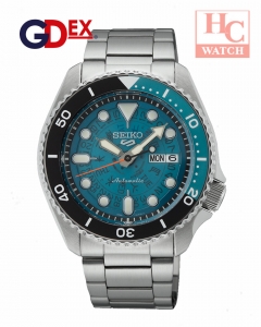 Seiko 5 Sports SRPJ45K1 SKX Skeleton Style Sea Green Automatic Gent's Watch