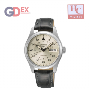 NEW SEIKO 5 SPORTS SRPJ87K1 SUPERMAN FIELD CHAMPAGNE FLIEGER GENT'S WATCH