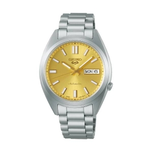 Seiko 5 Sports SRPL59K1 SNXS Series Automatic 37.4mm Gold Dial Men Watch