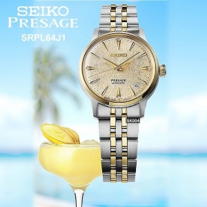 Seiko Presage Cocktail Time SRPL64J1 34mm Stainless Steel Ladies Watch
