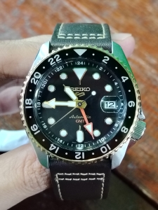 Seiko 5 Sports SKX GMT Mocha Automatic SSK036K1
