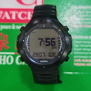 Suunto D6i All-Black SUSS019478000 Dive Computer Professional Diver Stainless Steel Watch