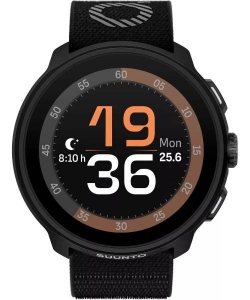 Suunto Run All Black SUSS051109000 with free T-shirt (Voltra) 1st come 1st serve Basis (While Stock Last)