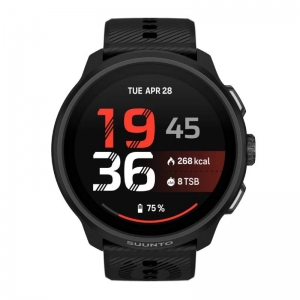 Suunto Run 2 All Black SUSS051639000 (64GB) /GPS/Heart Rate/Sleep Monitor /Fitness Smartwatch
